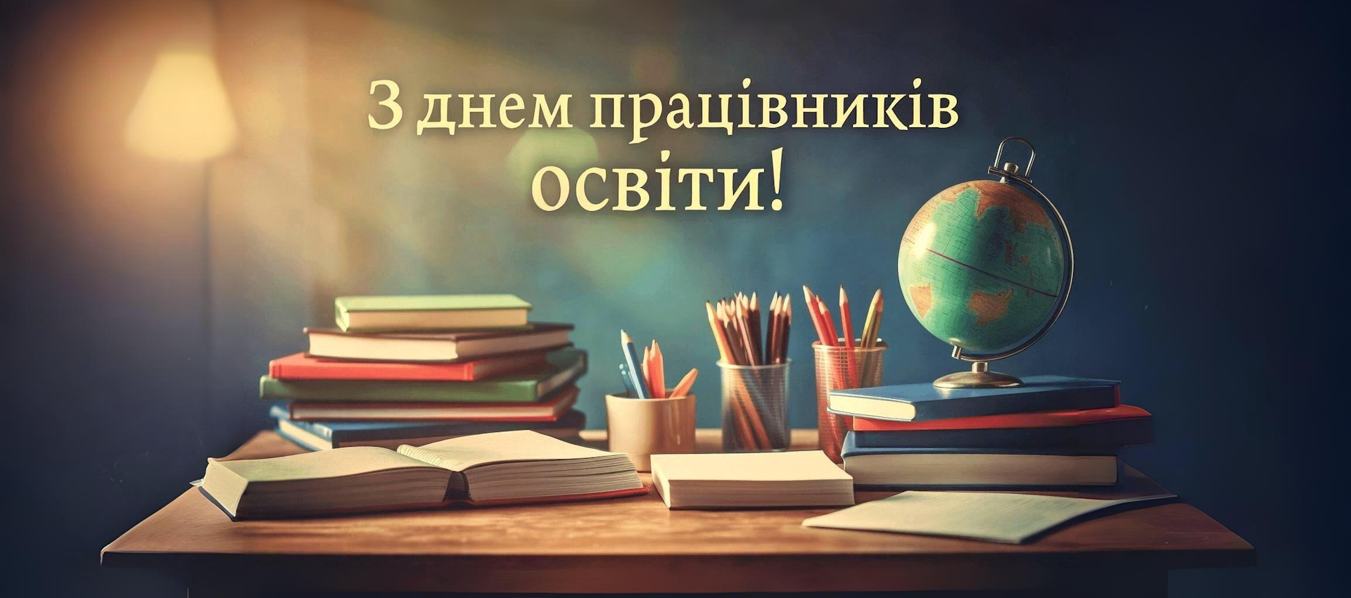 Вітання з Днем працівників освіти